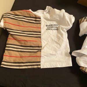 Infant Authentic Burberry shirt